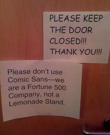 comic sans